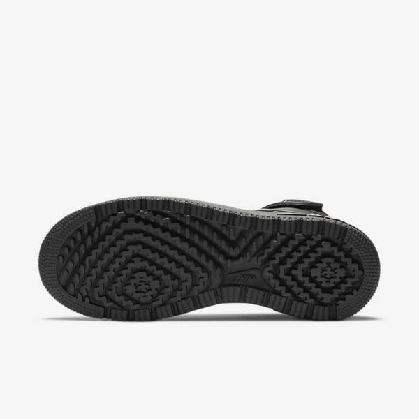 Nike Air Force 1 Boot Sneakers Herre Sort Mørkegrå Hvide | NK489IVO