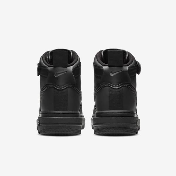 Nike Air Force 1 Boot Sneakers Herre Sort Mørkegrå Hvide | NK489IVO