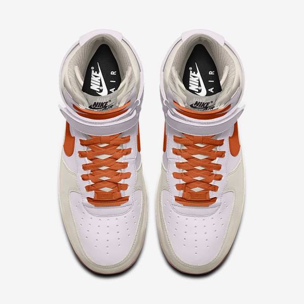 Nike Air Force 1 High By You Custom Sneakers Dame Flerfarvede | NK490YCV