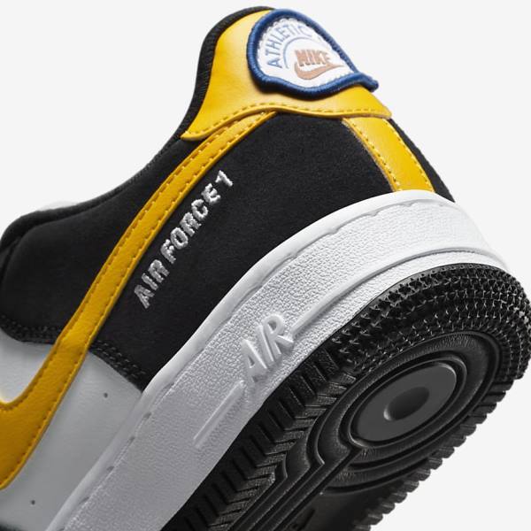 Nike Air Force 1 LV8 Older Sneakers Børn Sort Hvide Mørke | NK502LXT