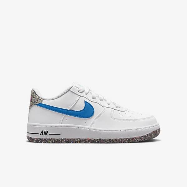 Nike Air Force 1 LV8 Older Sneakers Børn Hvide Mintgrønne Lyserød Lyseblå | NK870OBN
