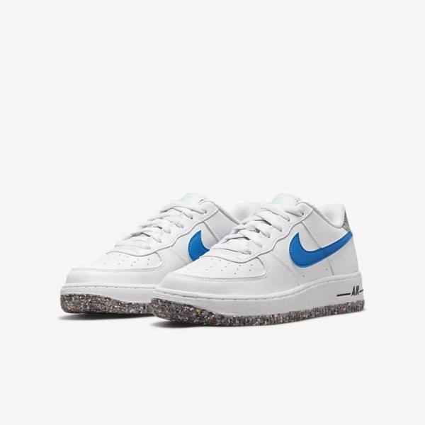 Nike Air Force 1 LV8 Older Sneakers Børn Hvide Mintgrønne Lyserød Lyseblå | NK870OBN