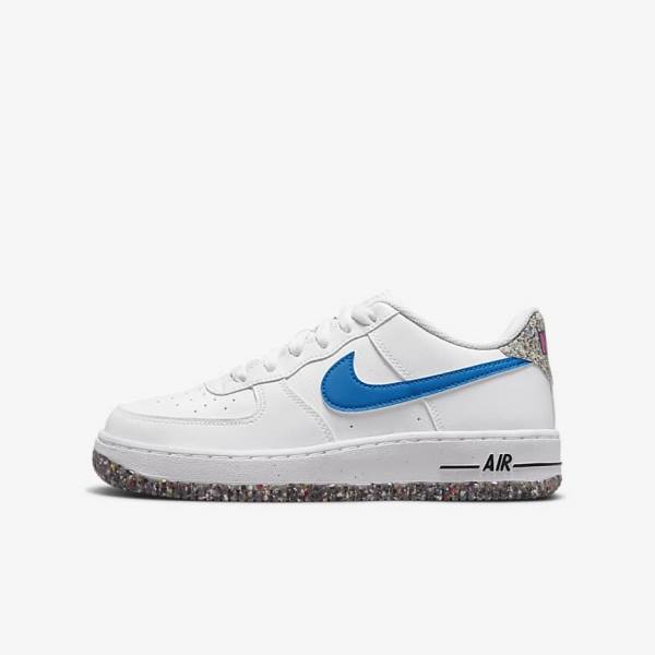 Nike Air Force 1 LV8 Older Sneakers Børn Hvide Mintgrønne Lyserød Lyseblå | NK870OBN