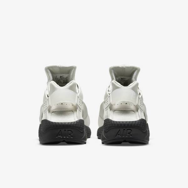 Nike Air Huarache Sneakers Herre Lysebeige Sort Sølv Guld | NK687KDE