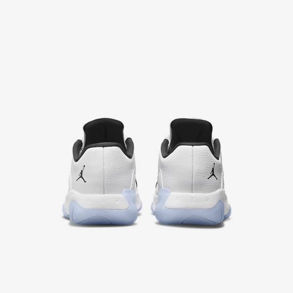 Nike Air Jordan 11 CMFT Low Older Sneakers Børn Hvide Sort | NK154VFX
