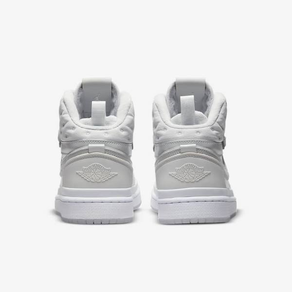 Nike Air Jordan 1 Acclimate Jordan Sko Dame Hvide Grå | NK574RMJ