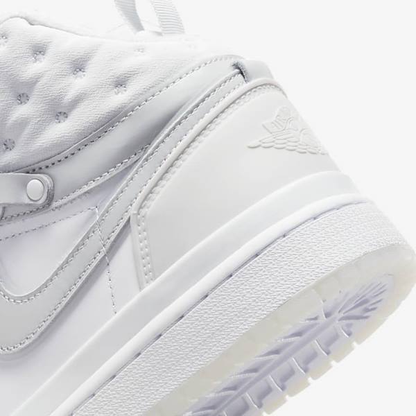 Nike Air Jordan 1 Acclimate Jordan Sko Dame Hvide Grå | NK574RMJ