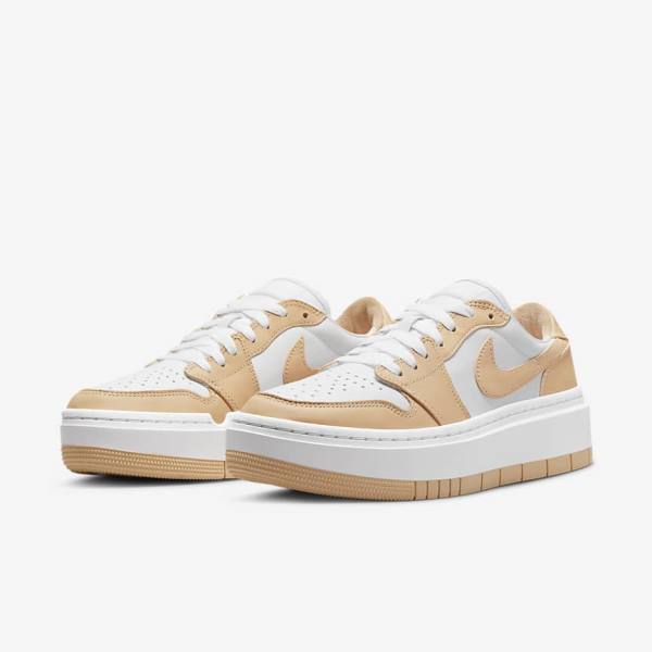 Nike Air Jordan 1 Elevate Low Jordan Sko Dame Hvide Sort | NK542CMP