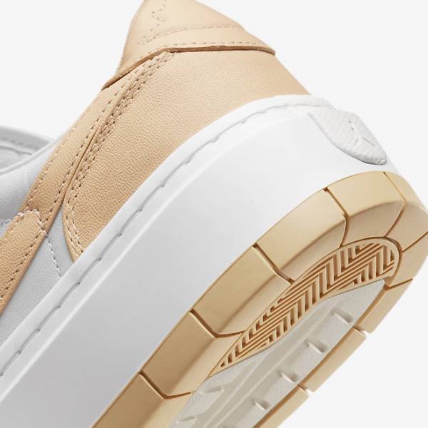 Nike Air Jordan 1 Elevate Low Jordan Sko Dame Hvide Sort | NK542CMP