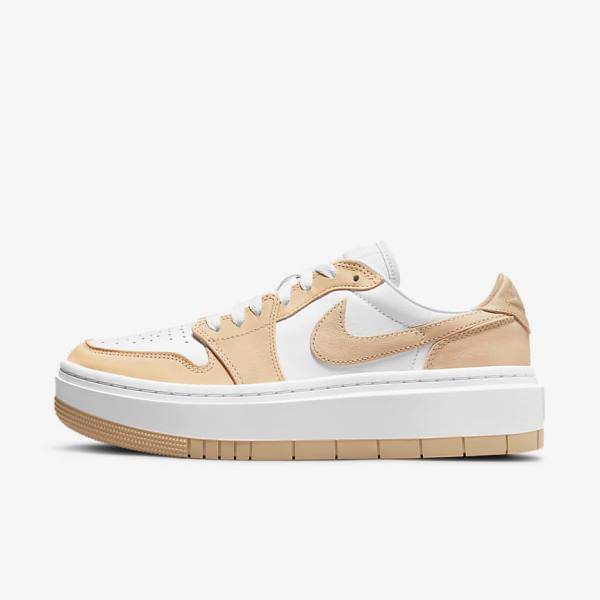 Nike Air Jordan 1 Elevate Low Jordan Sko Dame Hvide Sort | NK542CMP