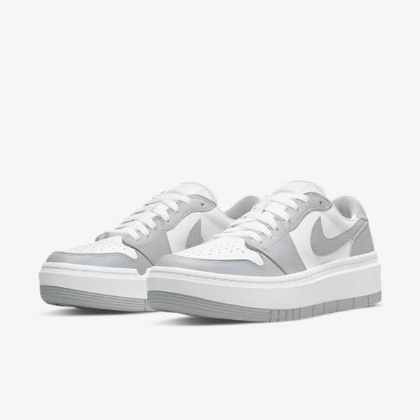 Nike Air Jordan 1 Elevate Low Jordan Sko Dame Hvide Grå | NK690LRT