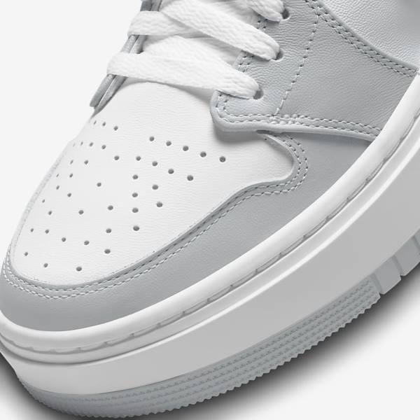 Nike Air Jordan 1 Elevate Low Jordan Sko Dame Hvide Grå | NK690LRT