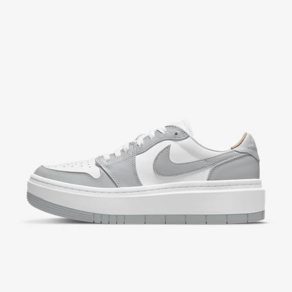 Nike Air Jordan 1 Elevate Low Jordan Sko Dame Hvide Grå | NK690LRT