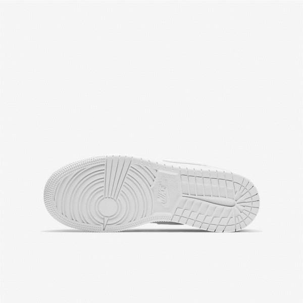 Nike Air Jordan 1 Low Older Sneakers Børn Hvide | NK318NUB