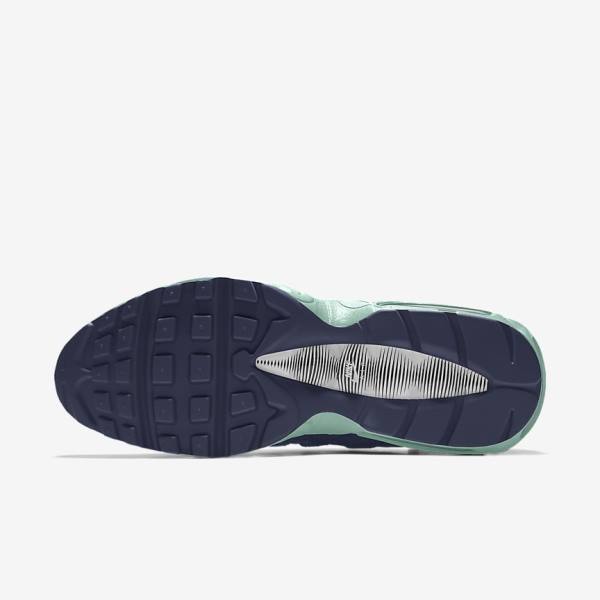 Nike Air Max 95 By You Custom Sneakers Herre Flerfarvede | NK215MHZ