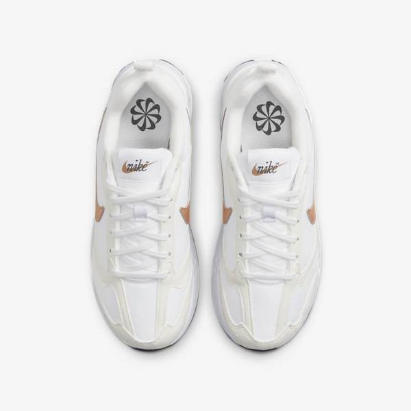 Nike Air Max Dawn Older Sneakers Børn Hvide Metal Rød Brune | NK315MLA