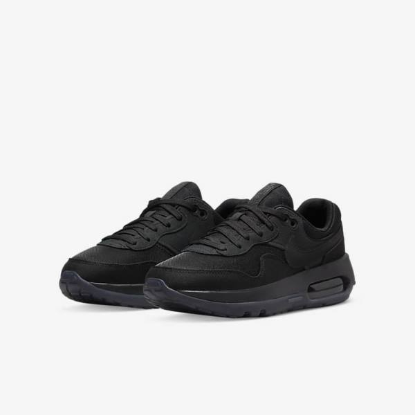 Nike Air Max Motif Older Sneakers Børn Sort Mørkegrå | NK970CUH