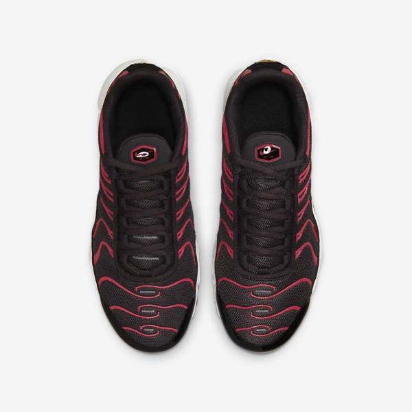 Nike Air Max Plus Older Sneakers Børn Grå Rød Hvide Sort | NK527XMN