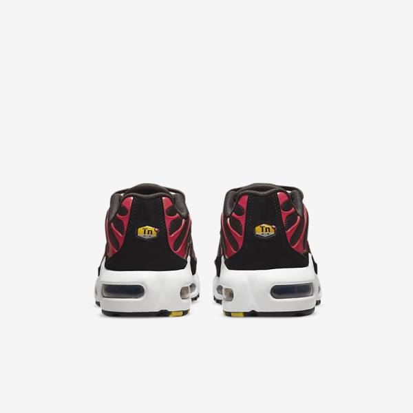Nike Air Max Plus Older Sneakers Børn Grå Rød Hvide Sort | NK527XMN