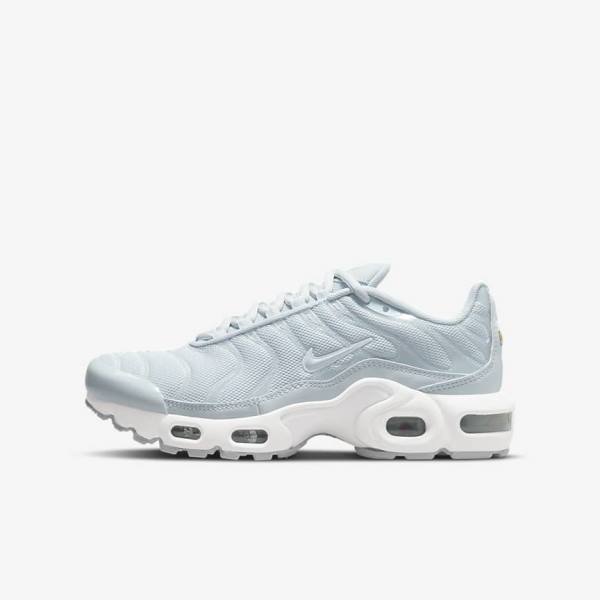 Nike Air Max Plus Older Sneakers Børn Hvide | NK564AEC