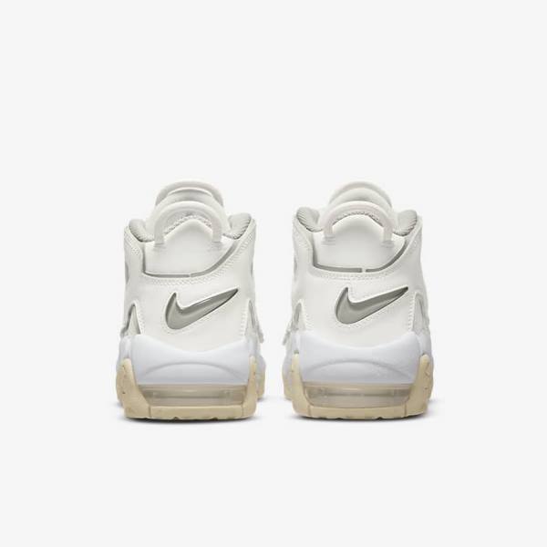 Nike Air More Uptempo Older Sneakers Børn Hvide Brune Lyse | NK561UDT