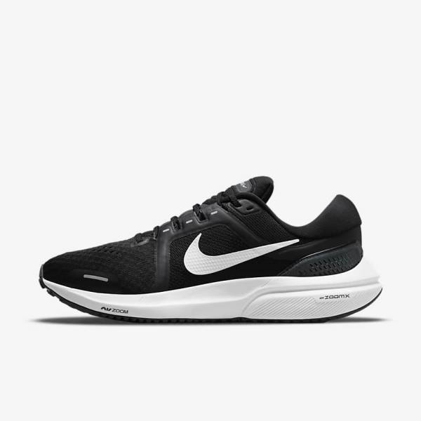 Nike Air Zoom Vomero 16 Road Løbesko Herre Sort Mørkegrå Hvide | NK301HTQ