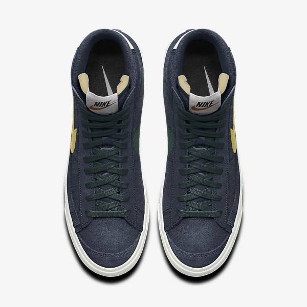 Nike Blazer Mid 77 By You Custom Sneakers Dame Flerfarvede | NK346VQW