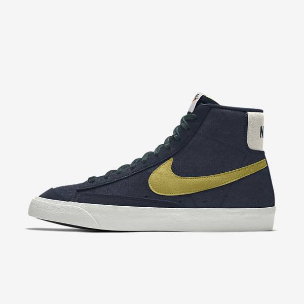 Nike Blazer Mid 77 By You Custom Sneakers Dame Flerfarvede | NK346VQW