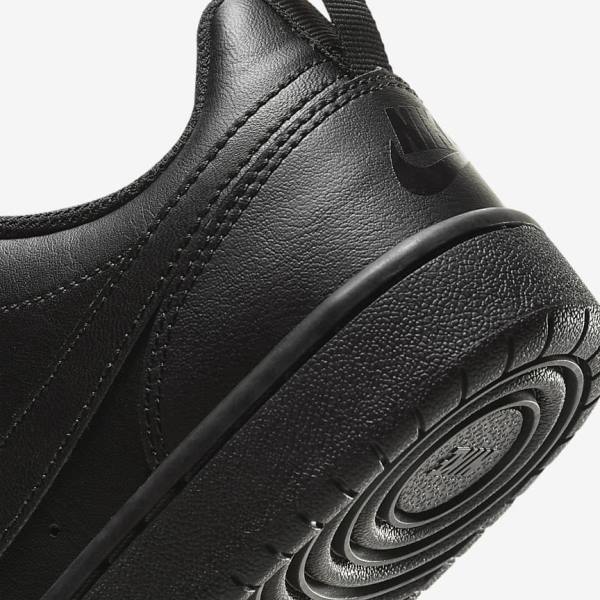 Nike Court Borough Low 2 Older Sneakers Børn Sort | NK925CFJ