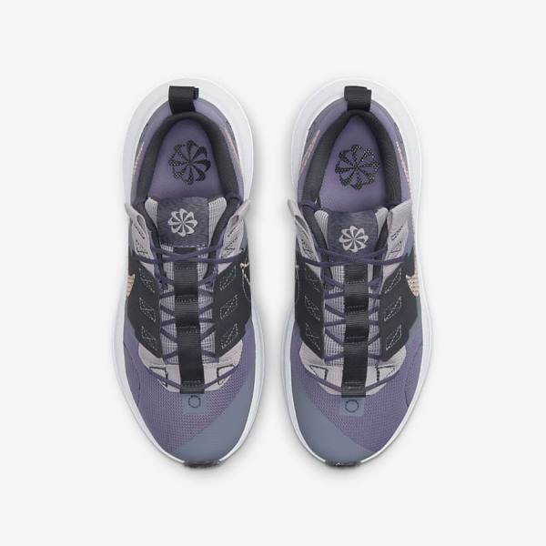 Nike Crater Impact Older Sneakers Børn Lilla Grå Metal Rød Brune | NK183UOH