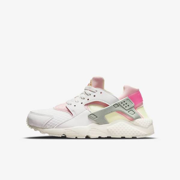 Nike Huarache Run Older Sneakers Børn Hvide | NK182LUT