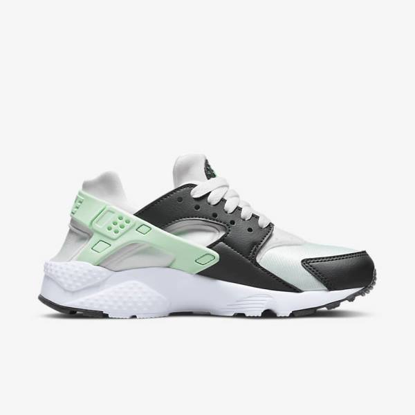 Nike Huarache Run Older Sneakers Børn Hvide Mintgrønne | NK532LBC