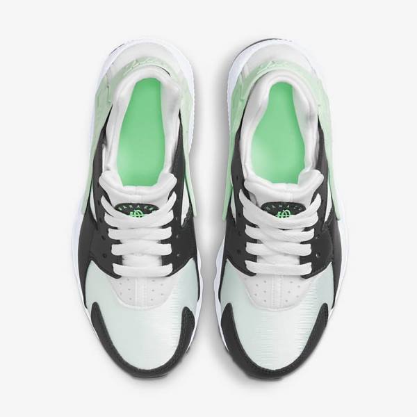 Nike Huarache Run Older Sneakers Børn Hvide Mintgrønne | NK532LBC