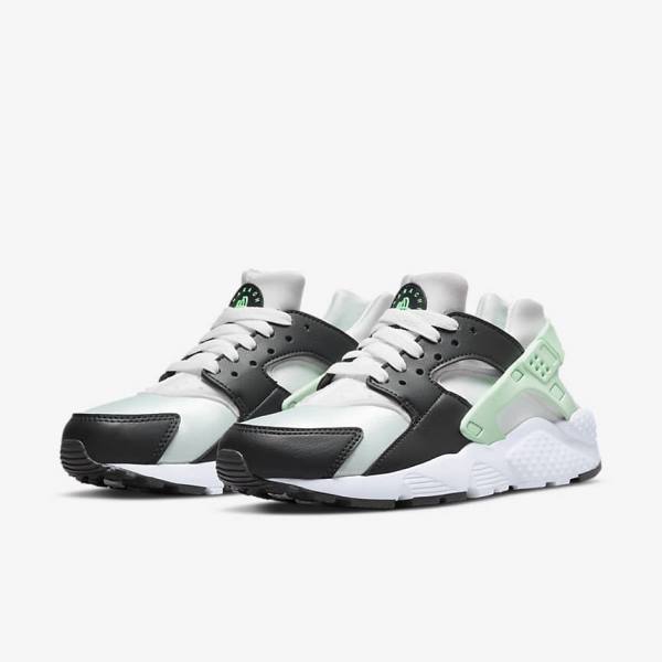 Nike Huarache Run Older Sneakers Børn Hvide Mintgrønne | NK532LBC