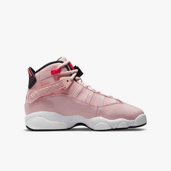 Nike Jordan 6 Rings Older Sneakers Børn Sort Hvide | NK534YQR
