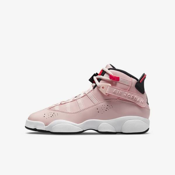 Nike Jordan 6 Rings Older Sneakers Børn Sort Hvide | NK534YQR