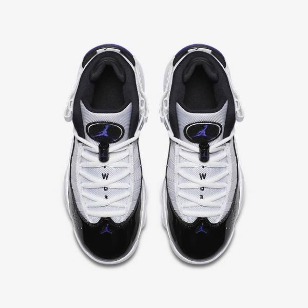 Nike Jordan 6 Rings Older Sneakers Børn Hvide Sort | NK547RID