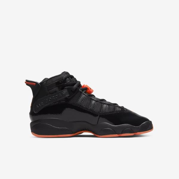Nike Jordan 6 Rings Older Sneakers Børn Sort | NK970TRV