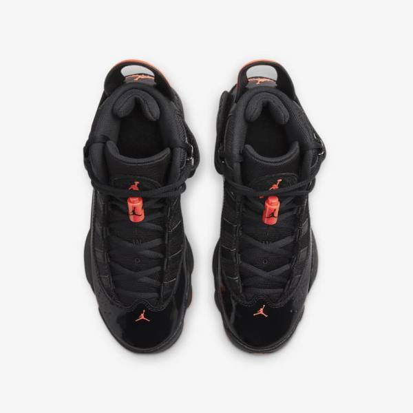 Nike Jordan 6 Rings Older Sneakers Børn Sort | NK970TRV