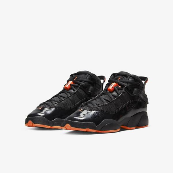 Nike Jordan 6 Rings Older Sneakers Børn Sort | NK970TRV