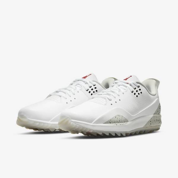 Nike Jordan ADG 3 Jordan Sko Herre Hvide Grå Sort | NK742MTK