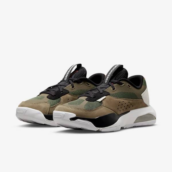 Nike Jordan Air 200E Jordan Sko Dame Olivengrøn Hvide Brune Rød | NK591UTZ
