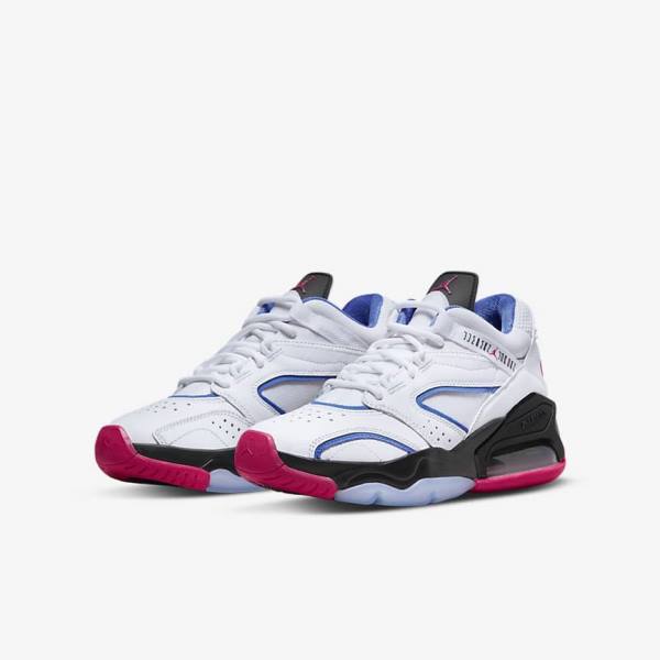 Nike Jordan Point Lane Older Sneakers Børn Hvide Blå Sort Lyserød | NK012AYQ