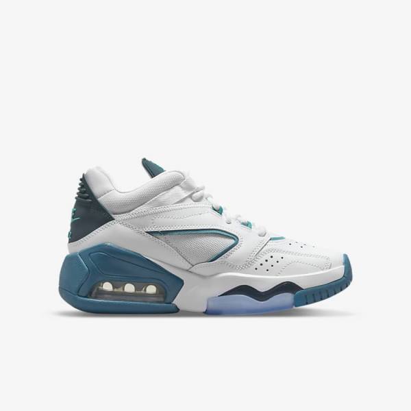 Nike Jordan Point Lane Older Sneakers Børn Hvide Mørkeblå Blå | NK167GAB