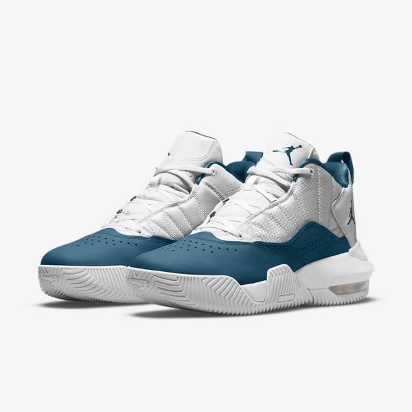 Nike Jordan Stay Loyal Jordan Sko Herre Hvide Rød Blå | NK348HYQ