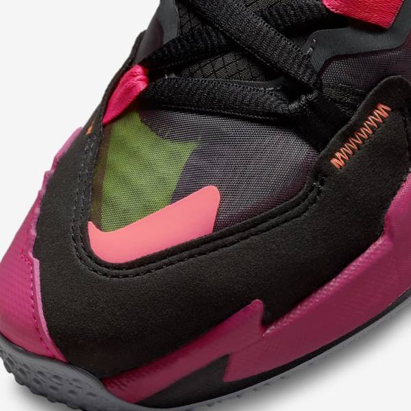 Nike Jordan Why Not .5 Older Basketball Sko Børn Sort Grå Lysemango | NK591EBX