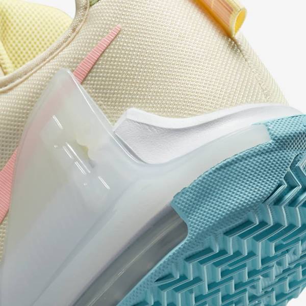 Nike LeBron Witness 6 Basketball Sko Dame Grøn Blå | NK038GRB