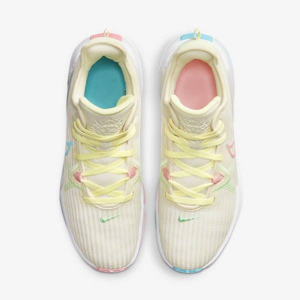 Nike LeBron Witness 6 Basketball Sko Herre Grøn Blå | NK068JDH
