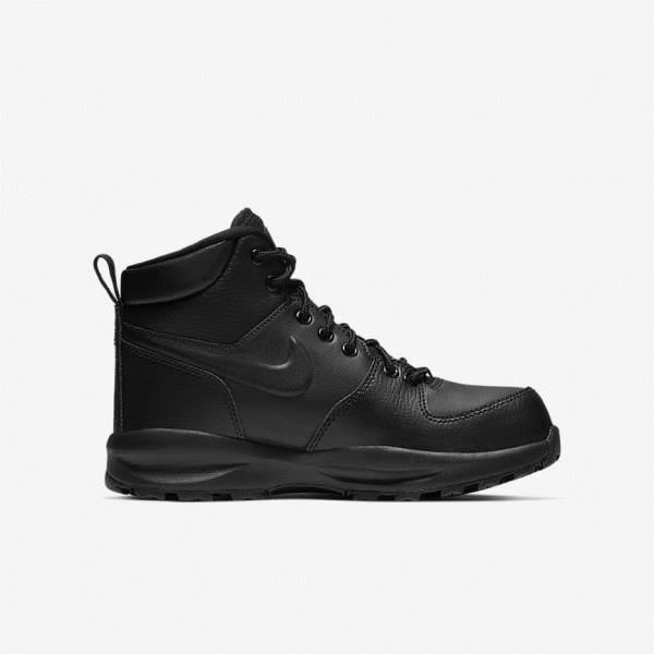 Nike Manoa LTR Older Boot Sneakers Børn Sort | NK184WRA