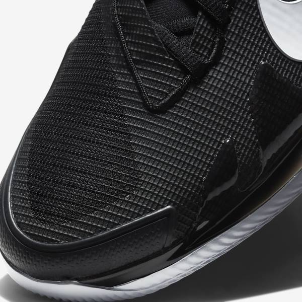 Nike NikeCourt Air Zoom Vapor Pro Hard-Court Tennissko Herre Sort Hvide | NK819UZA